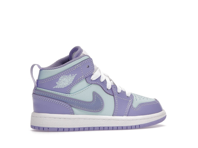 Jordan 1 Mid Purple Aqua (PS)