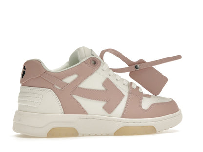 OFF-WHITE Out Of Office "OOO" Low Tops White Pink (Women's)