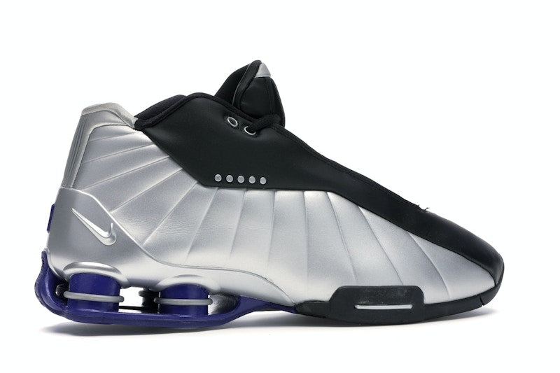Nike Shox BB4 Black Silver Lapis