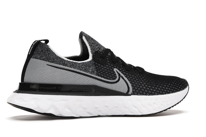Nike React Infinity Run Flyknit Black White