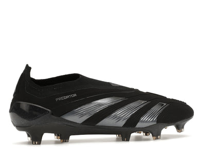 adidas Predator 24 Elite Laceless FG Core Black Carbon