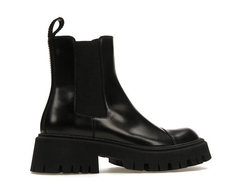 Balenciaga Tractor 20mm Boot Black