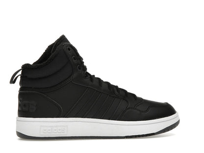 adidas Hoops 3.0 Mid Classic Fur Lining Winterized Core Black Cloud White
