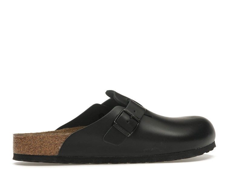 Birkenstock Boston Natural Leather Black