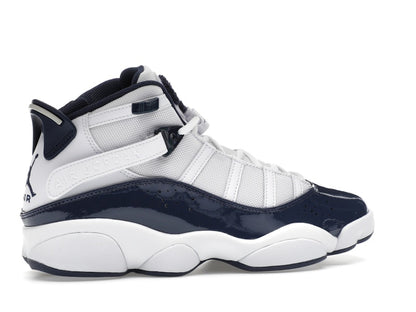 Jordan 6 Rings White Midnight Navy