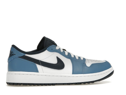 Jordan 1 Low Golf White Aegean Storm