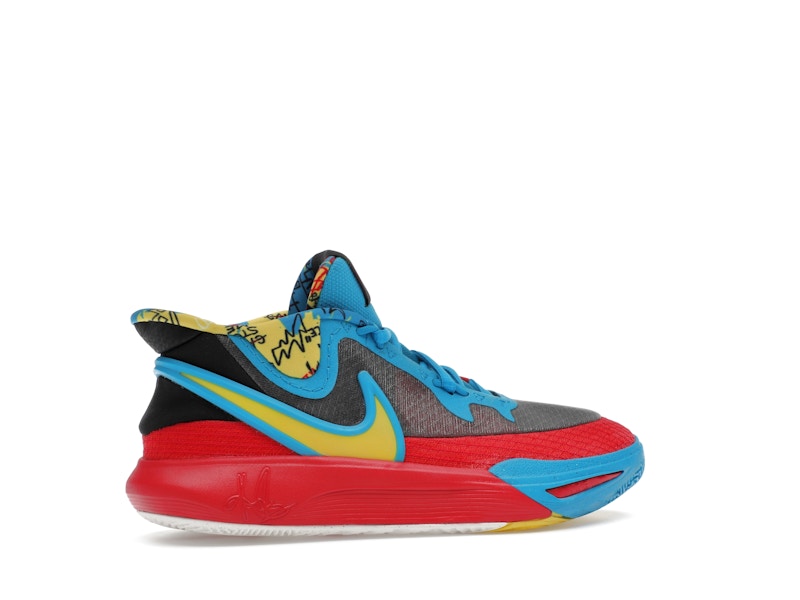 Nike Kyrie 8 GO SE Black Blue Tour Yellow (GS)