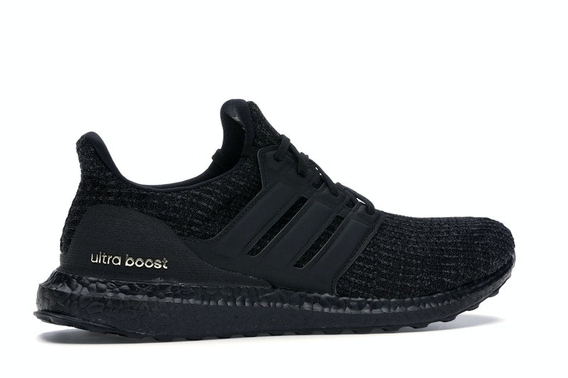 adidas Ultra Boost 4.0 Triple Black Gold (Women's)
