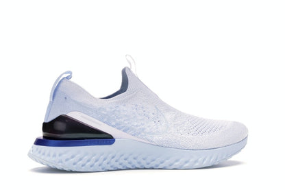 Nike Epic Phantom React Flyknit White Hydrogen Blue (Women's)