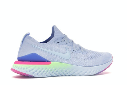 Nike Epic React Flyknit 2 Hydrogen Blue Sapphire Hyper Pink