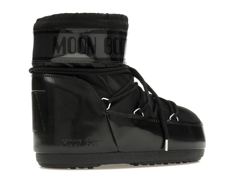 Moon Boot Icon Low Boot Glance Black