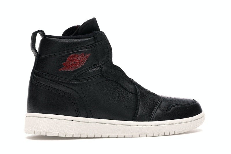 Jordan 1 Retro High Zip Black Gym Red Phantom (Women's)