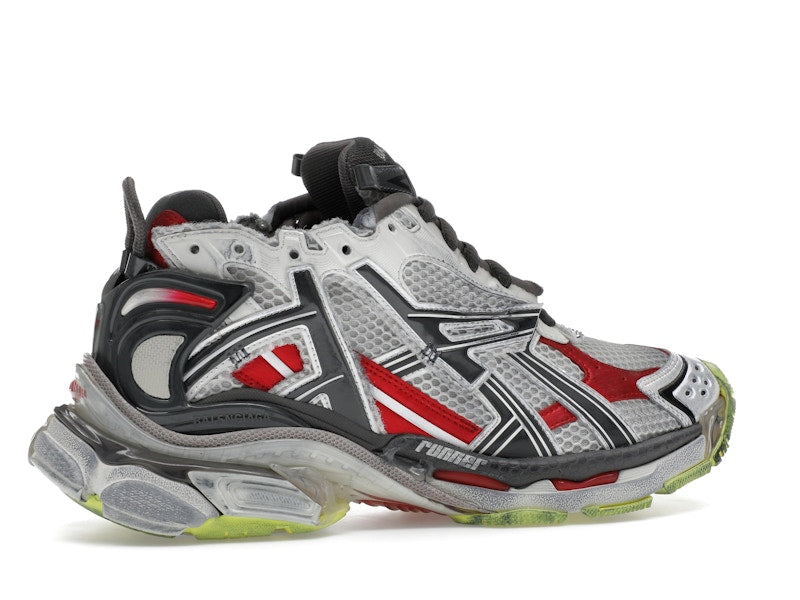 Balenciaga Runner Black White Red Neon Yellow
