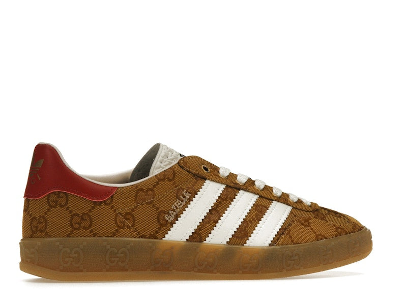 adidas Gazelle Gucci Original GG Beige Brown (Women's)
