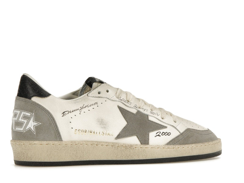 Golden Goose Ball-Star Low Dream Forever White Grey
