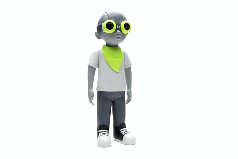 Hebru Brantley x Mindstyle Fly Boy Vinyl Figure Volt