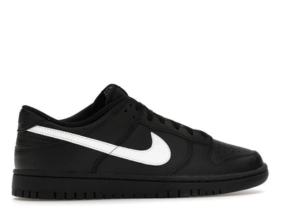 Nike Dunk Low Black White Swoosh