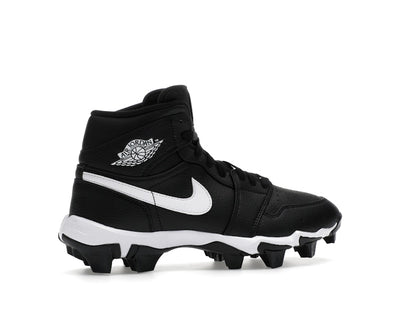 Jordan 1 Mid Cleat Black White (GS)