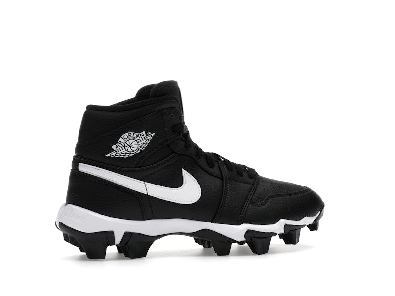 Jordan 1 Mid Cleat Black White (GS)