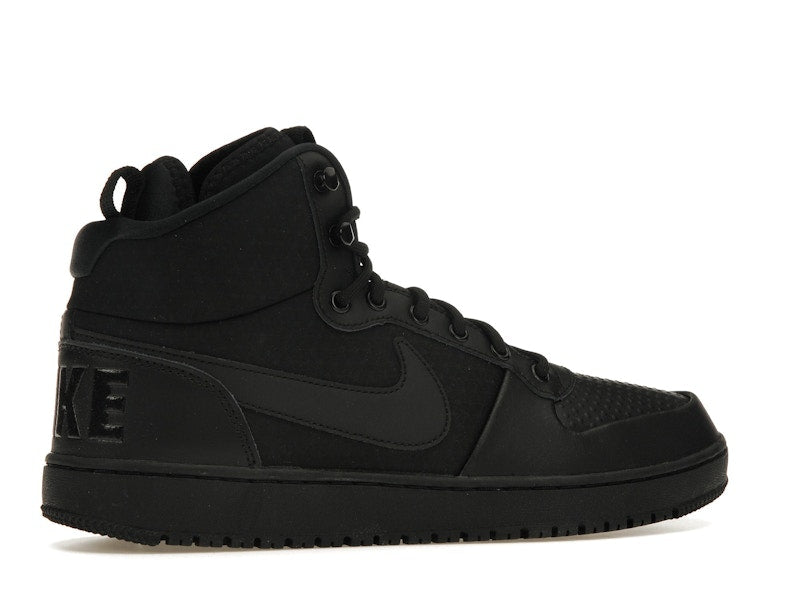 Nike Court Borough Mid Winter Triple Black