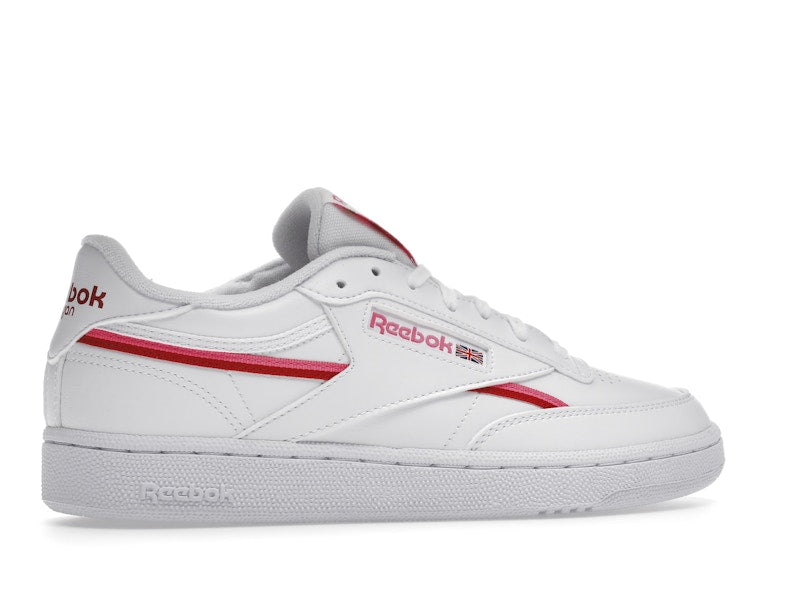 Reebok Club C 85 Vegan White Atomic Pink (Women's)