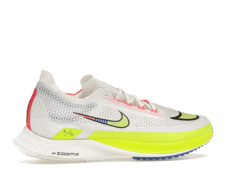Nike ZoomX Streakfly Premium White Volt Racer Blue