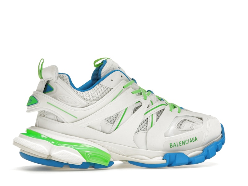 Balenciaga Track White Blue Green