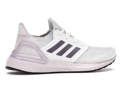 adidas Ultra Boost 20 White Tech Purple (Women's)