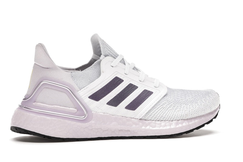 adidas Ultra Boost 20 White Tech Purple (Women's)