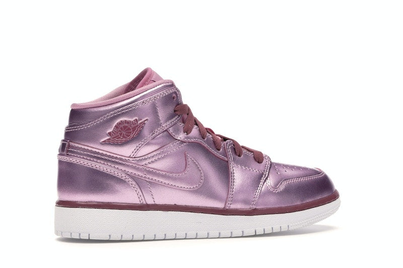 Jordan 1 Mid Pink Rise (GS)