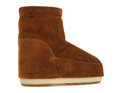 Moon Boot No Lace Suede Boot Tan