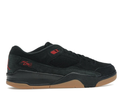 Jordan Flight Court Black Red