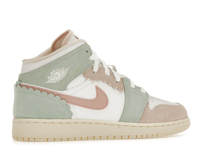 Jordan 1 Mid SE Pink Oxford (GS)