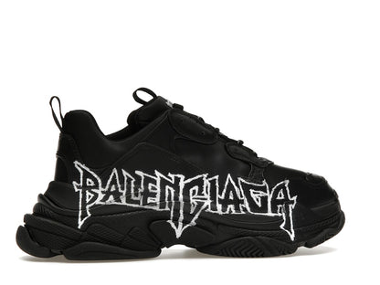 Balenciaga Triple S DIY Metal Artwork Black