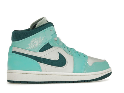 Jordan 1 Mid Chenille Bleached Turquoise (Women's)