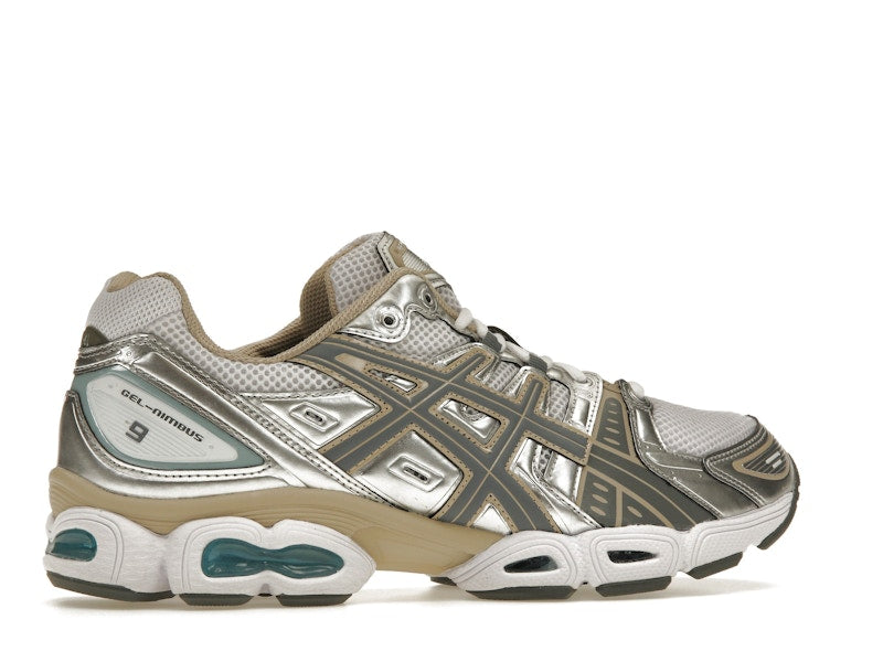 ASICS Gel-Nimbus 9 White Steel Grey