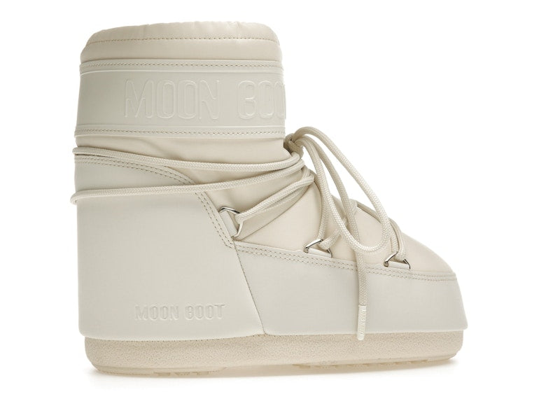 Moon Boot Icon Rubber Low Boot Cream