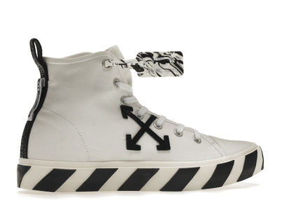 OFF-WHITE Vulcanized Mid Top White Black