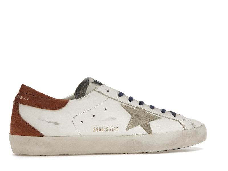 Golden Goose Super-Star White Ice Brown Blue