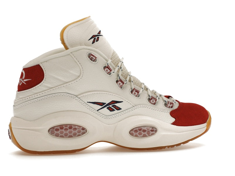 Reebok Question Mid Vintage Red Toe