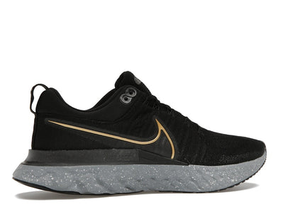 Nike React Infinity Run Flyknit 2 Black Gold