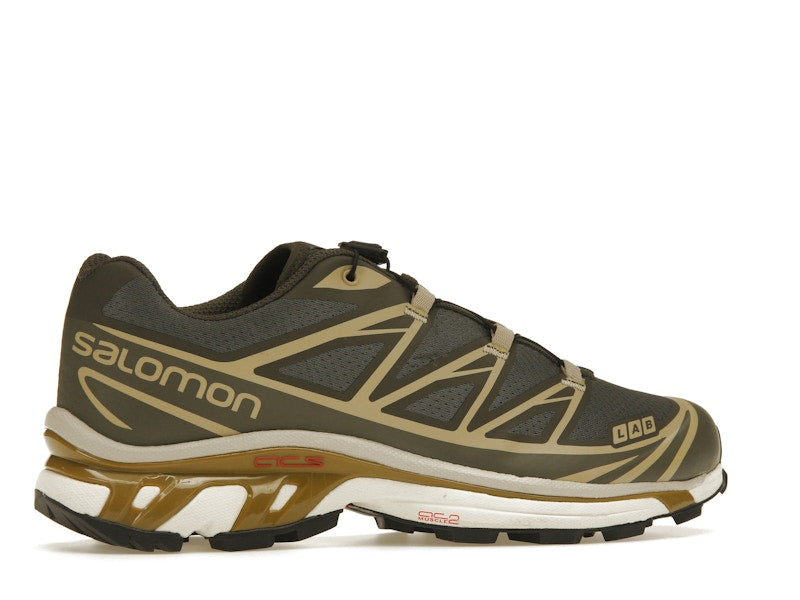 Salomon XT-6 Beluga Dull Gold