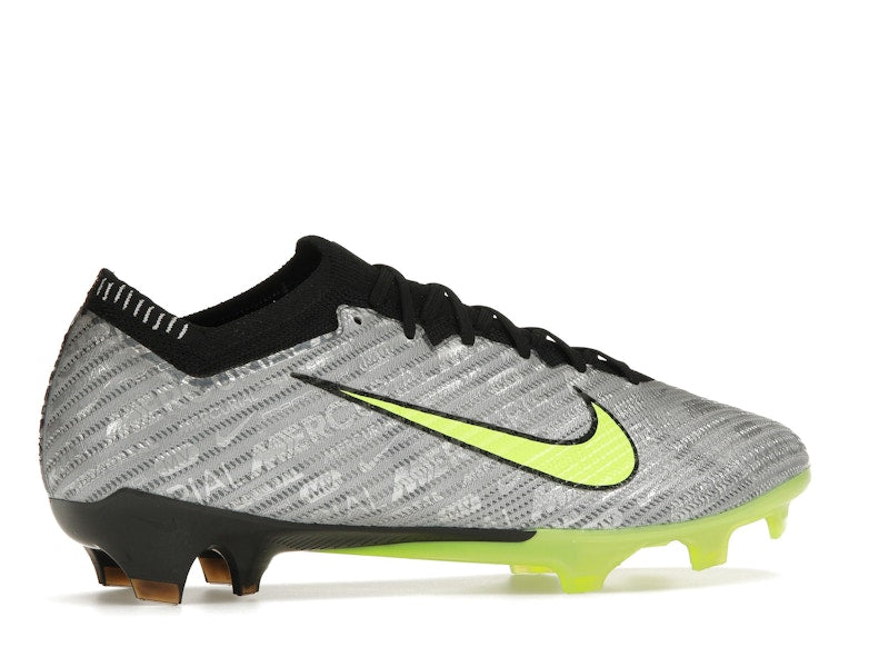 Nike Zoom Vapor 15 Elite XXV FG 25th Anniversary Pack Metallic Silver Volt