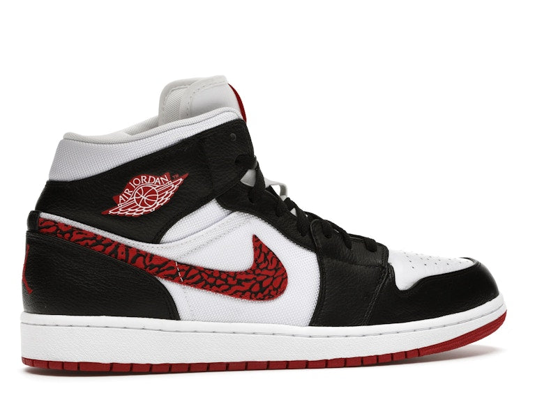 Jordan 1 Phat White Red Black (Elephant Print)
