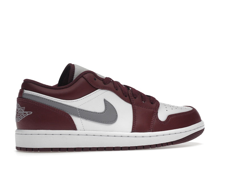 Jordan 1 Low White Bordeaux