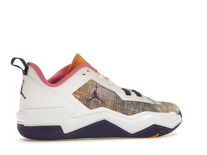 Jordan One Take 4 White Court Purple Canyon Gold