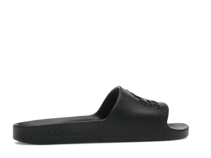 adidas Adilette Aqua Slides Core Black Logo