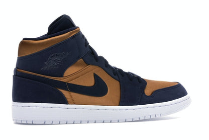 Jordan 1 Mid Obsidian Desert Ochre