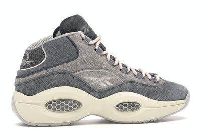 Reebok Question Mid Grey Suede