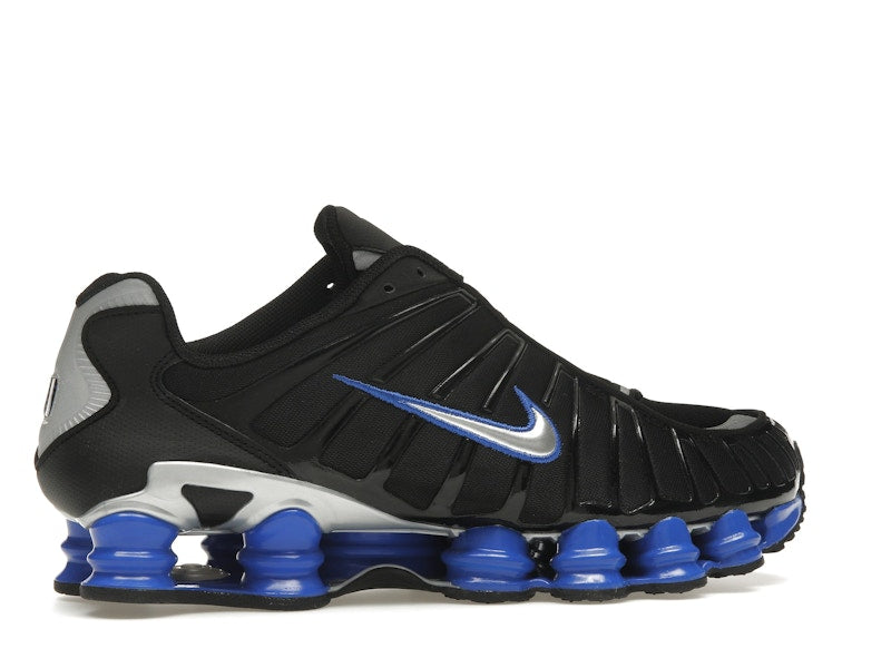 Nike Shox TL Black Racer Blue Metallic Silver